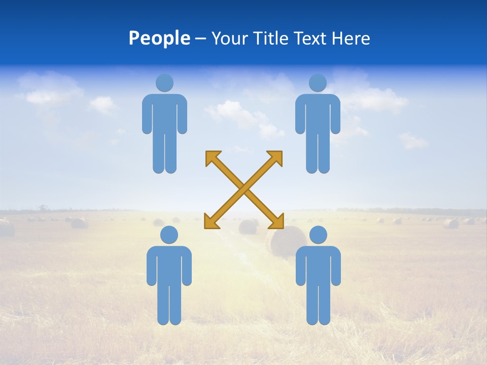 Rick Nature Wheat PowerPoint Template