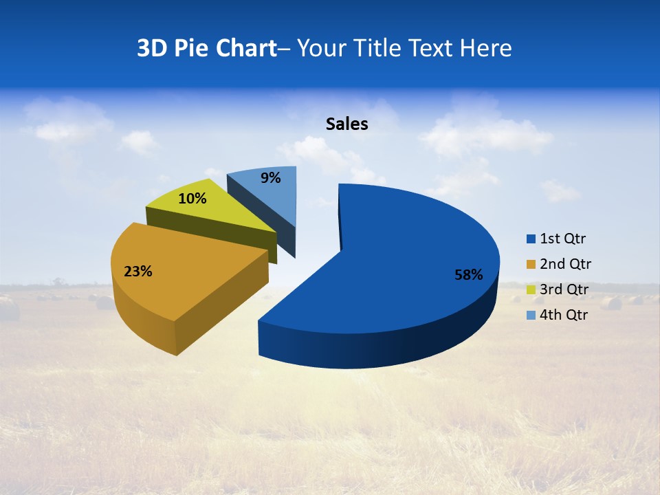 Rick Nature Wheat PowerPoint Template