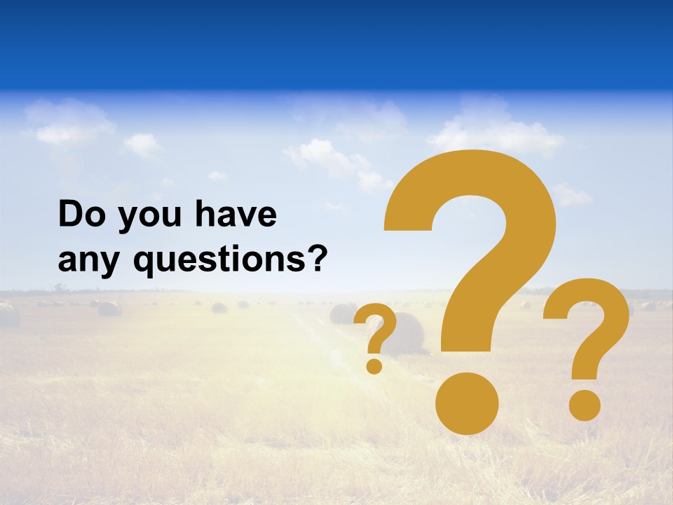 Rick Nature Wheat PowerPoint Template