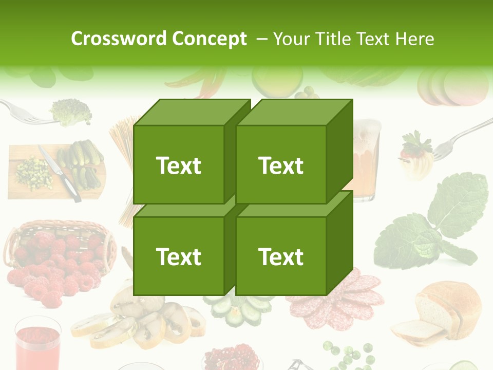 Food And Drinks PowerPoint Template