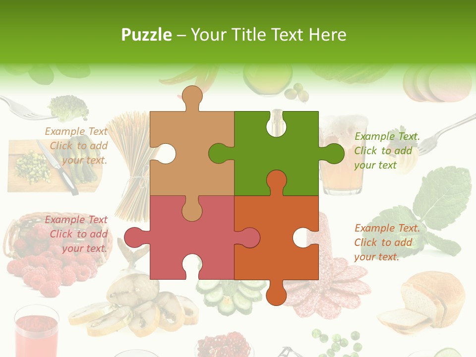 Food And Drinks PowerPoint Template