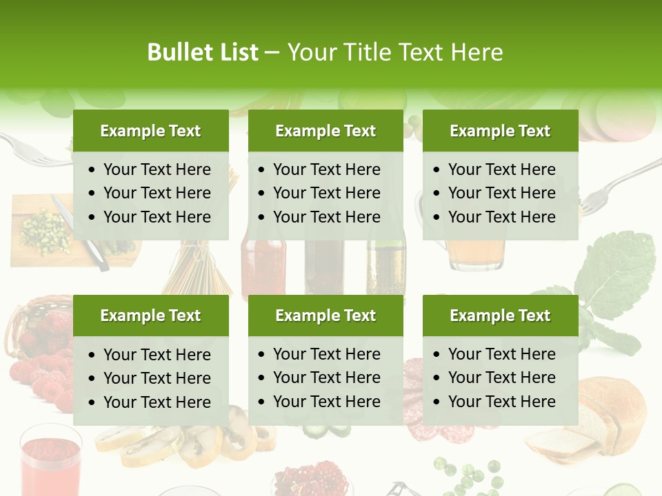 Food And Drinks PowerPoint Template
