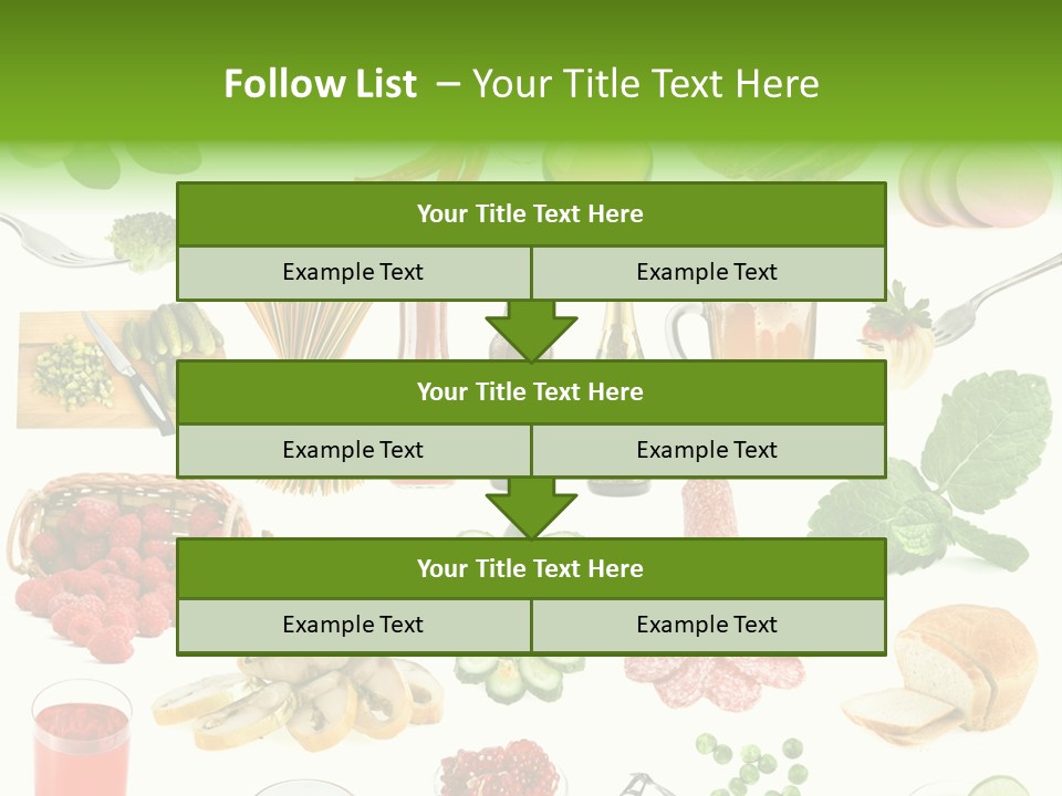 Food And Drinks PowerPoint Template