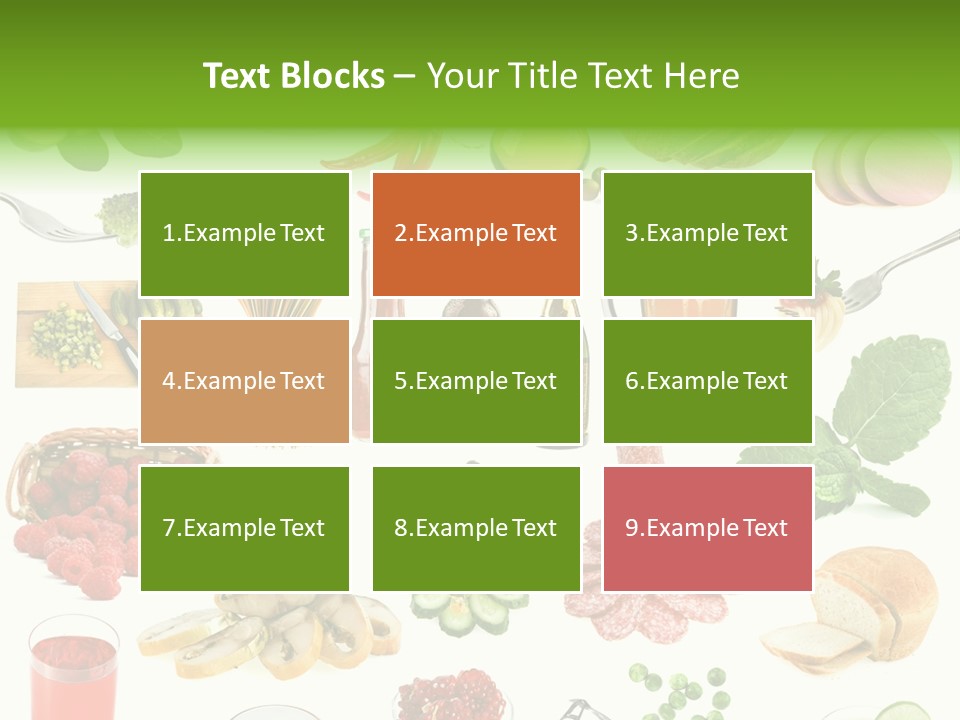 Food And Drinks PowerPoint Template