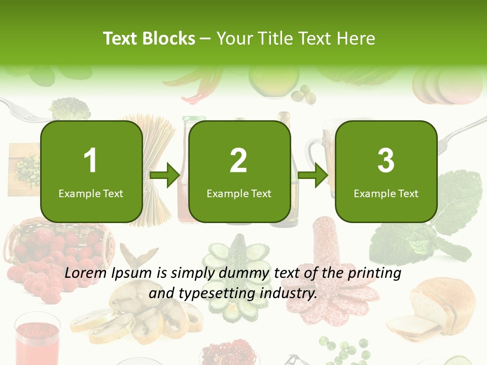 Food And Drinks PowerPoint Template