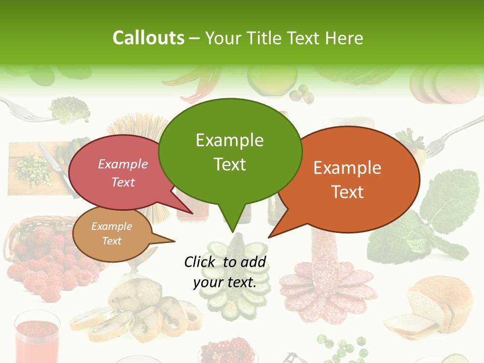 Food And Drinks PowerPoint Template
