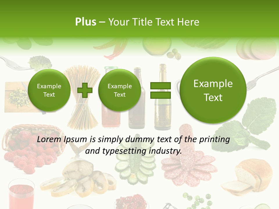 Food And Drinks PowerPoint Template