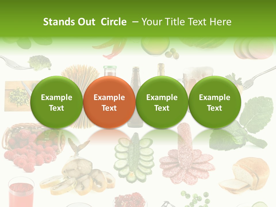 Food And Drinks PowerPoint Template