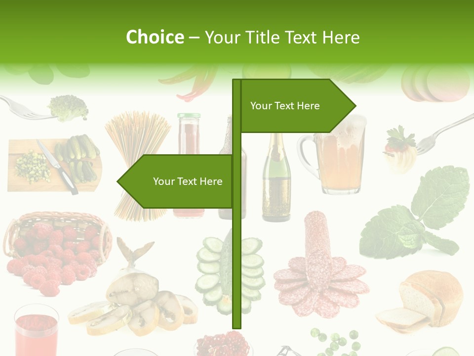 Food And Drinks PowerPoint Template