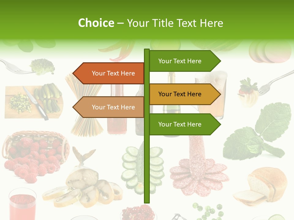 Food And Drinks PowerPoint Template