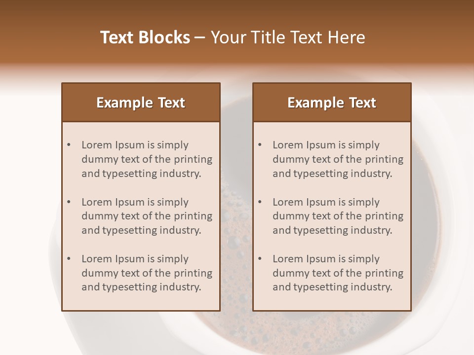 Yin Yang Coffee PowerPoint Template