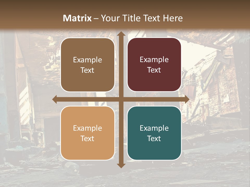 City Ruin PowerPoint Template