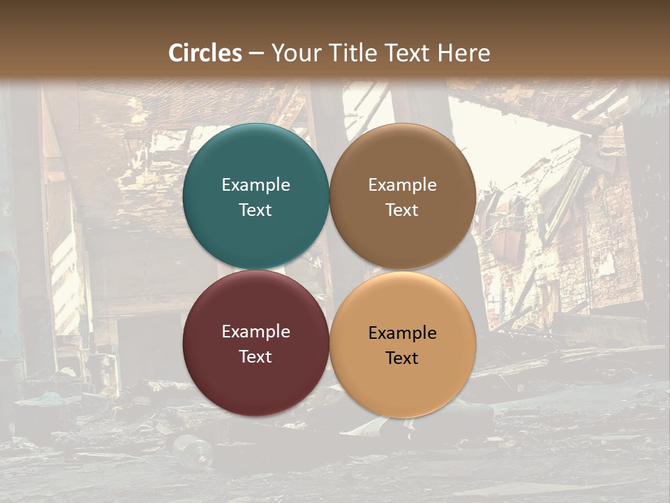 City Ruin PowerPoint Template