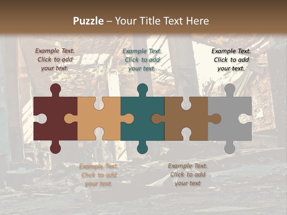 City Ruin PowerPoint Template
