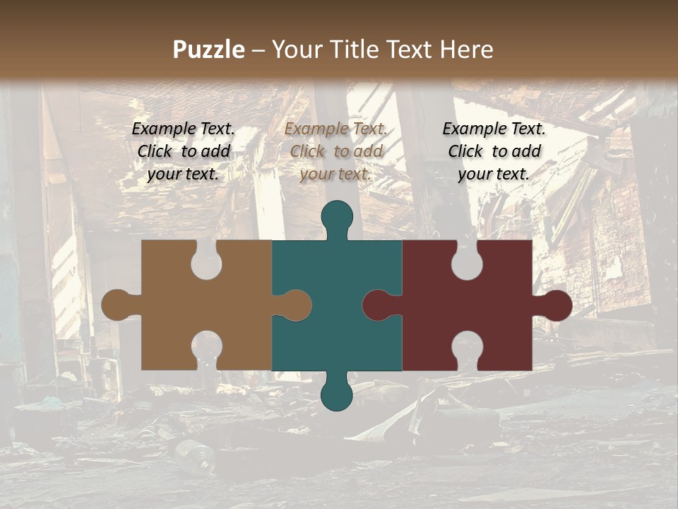 City Ruin PowerPoint Template