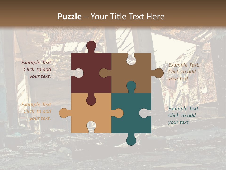 City Ruin PowerPoint Template