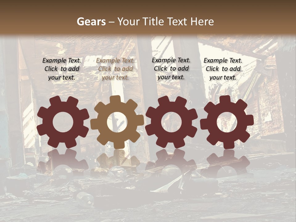 City Ruin PowerPoint Template