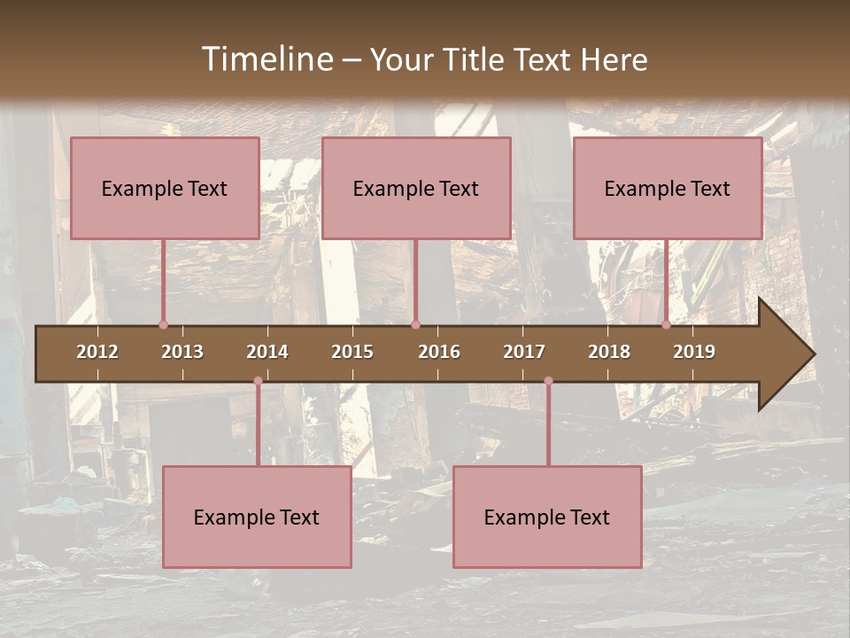 City Ruin PowerPoint Template
