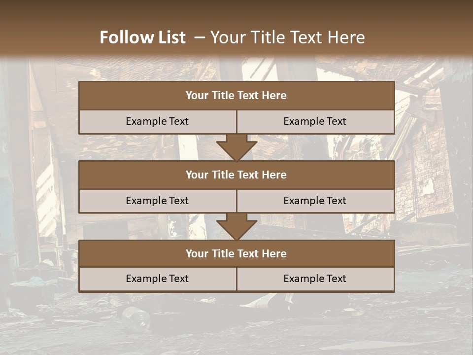 City Ruin PowerPoint Template