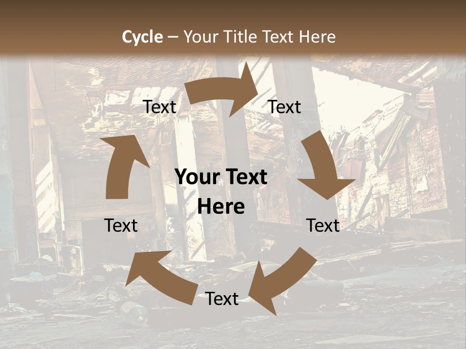 City Ruin PowerPoint Template