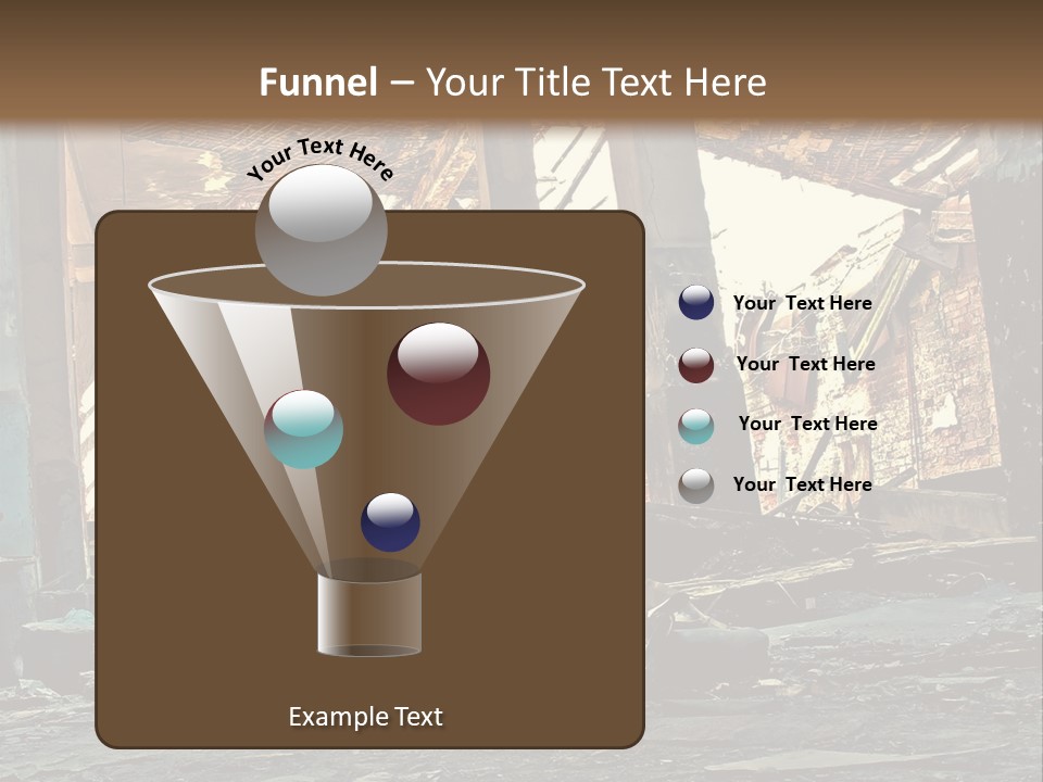 City Ruin PowerPoint Template