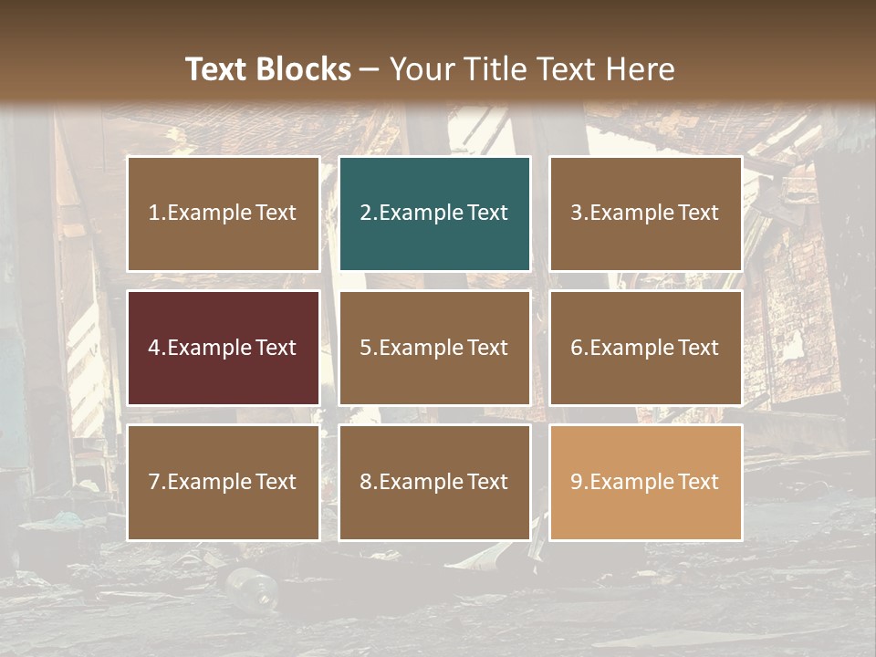 City Ruin PowerPoint Template