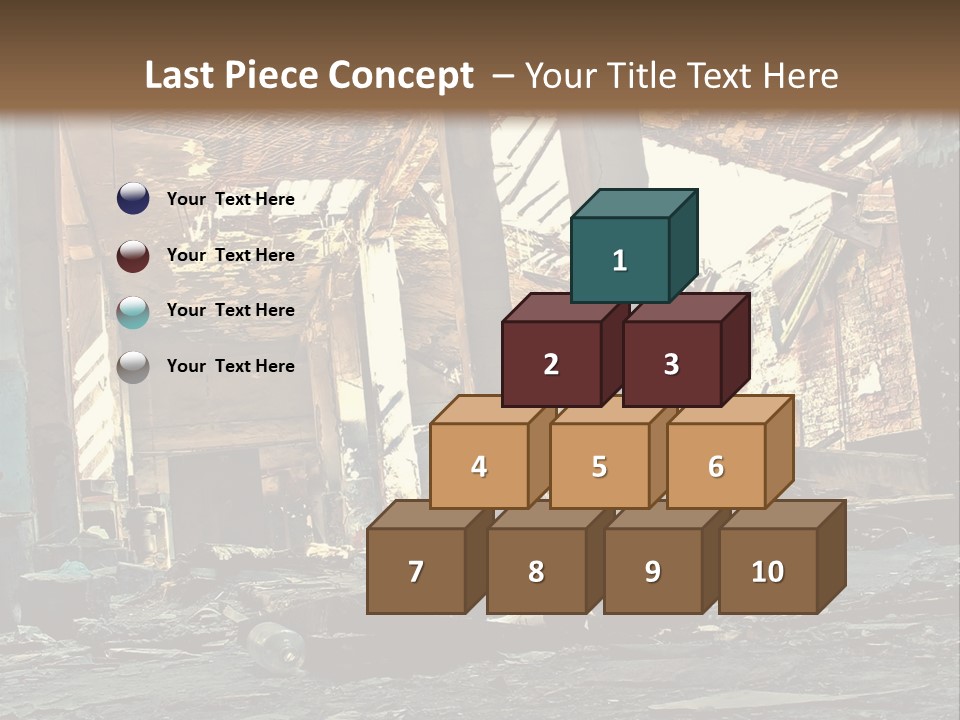City Ruin PowerPoint Template
