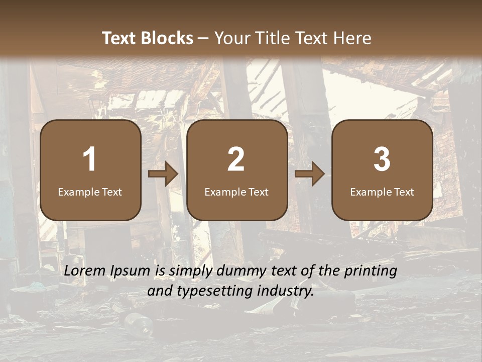 City Ruin PowerPoint Template