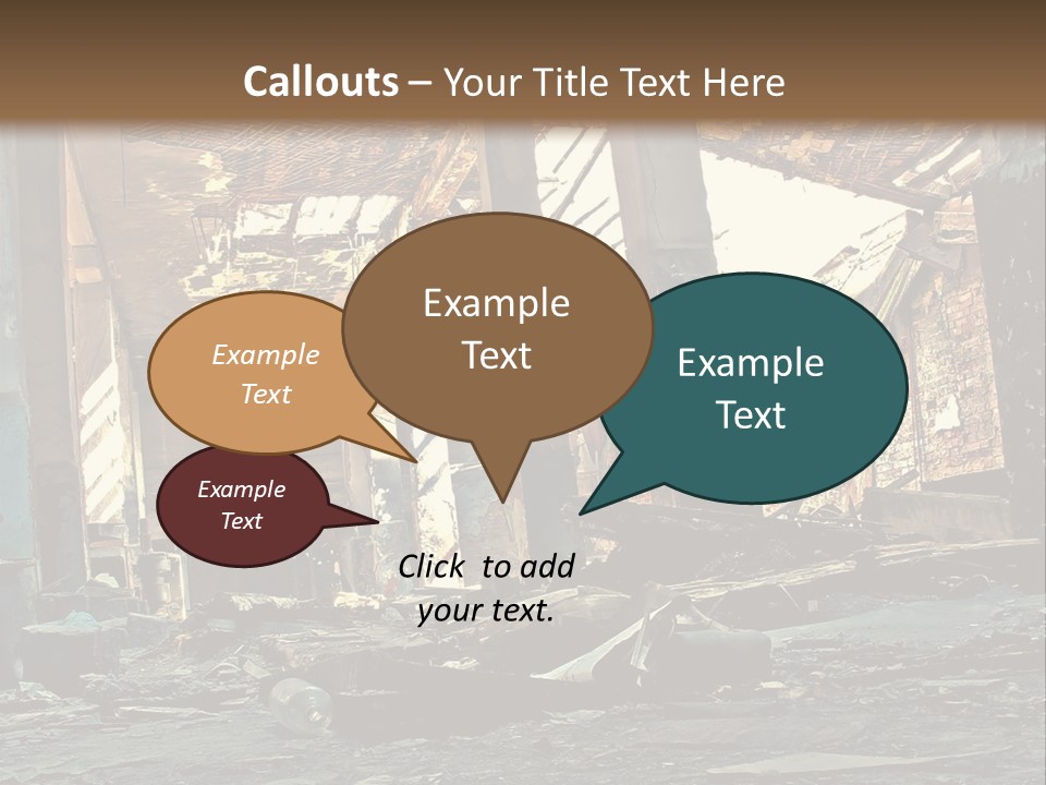 City Ruin PowerPoint Template