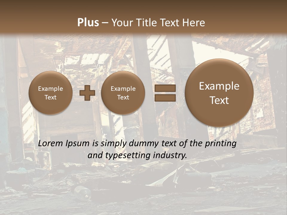 City Ruin PowerPoint Template