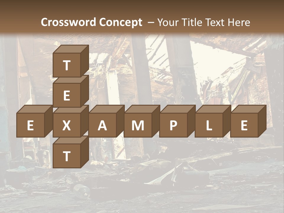 City Ruin PowerPoint Template