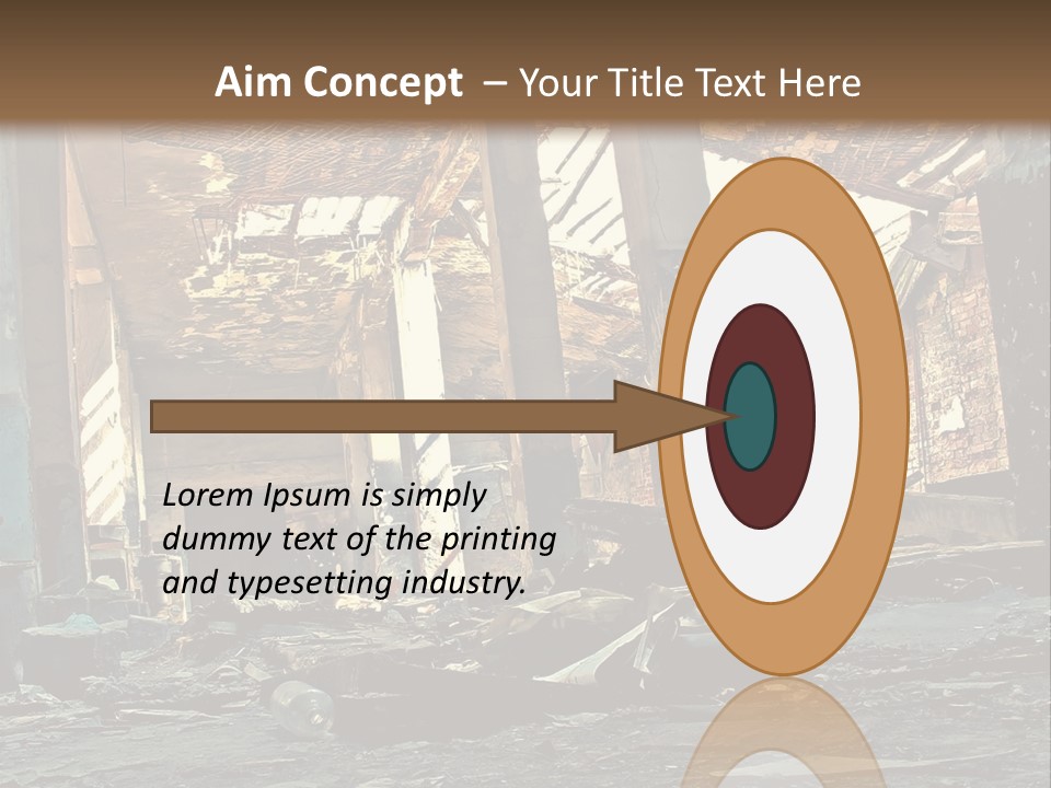 City Ruin PowerPoint Template