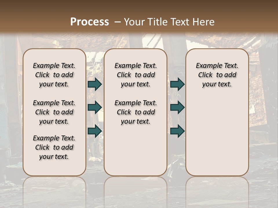 City Ruin PowerPoint Template