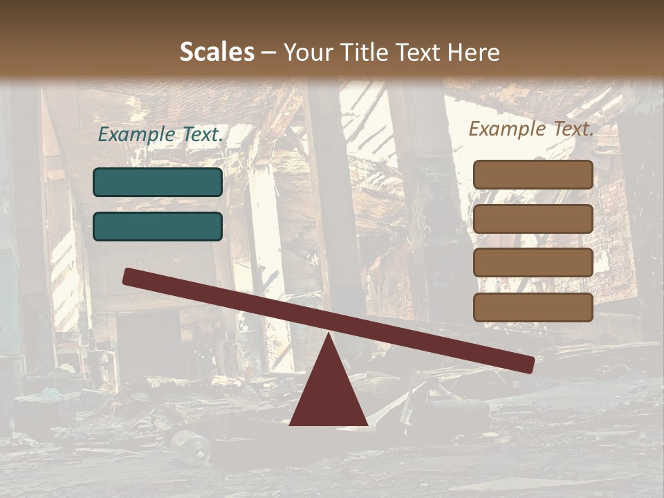 City Ruin PowerPoint Template