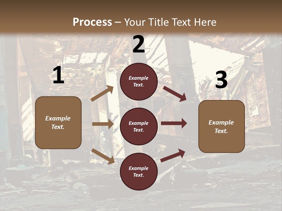 City Ruin PowerPoint Template