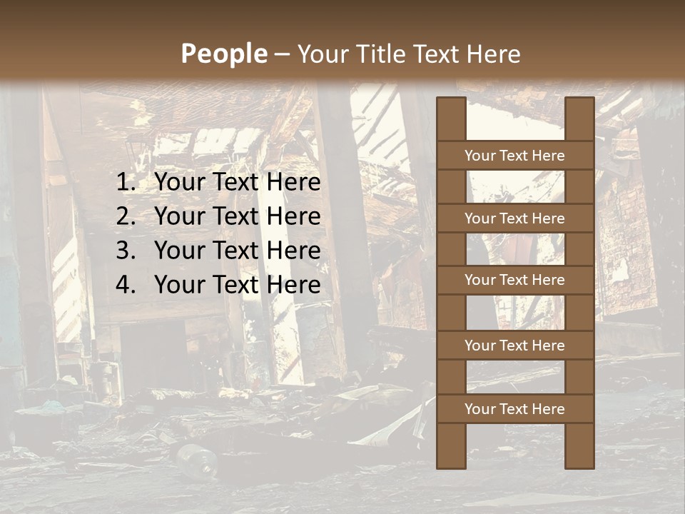 City Ruin PowerPoint Template