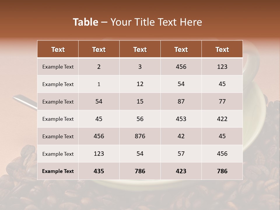 Focus Spoon Deck PowerPoint Template