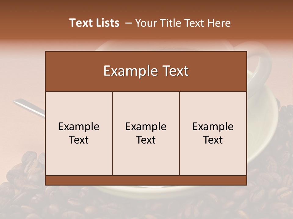 Focus Spoon Deck PowerPoint Template
