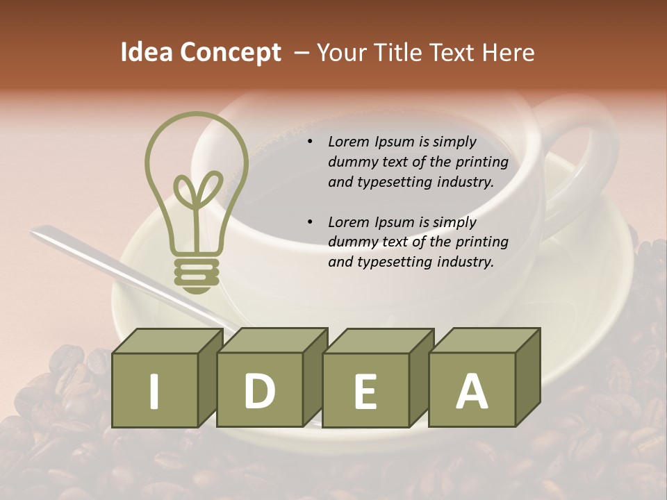 Focus Spoon Deck PowerPoint Template