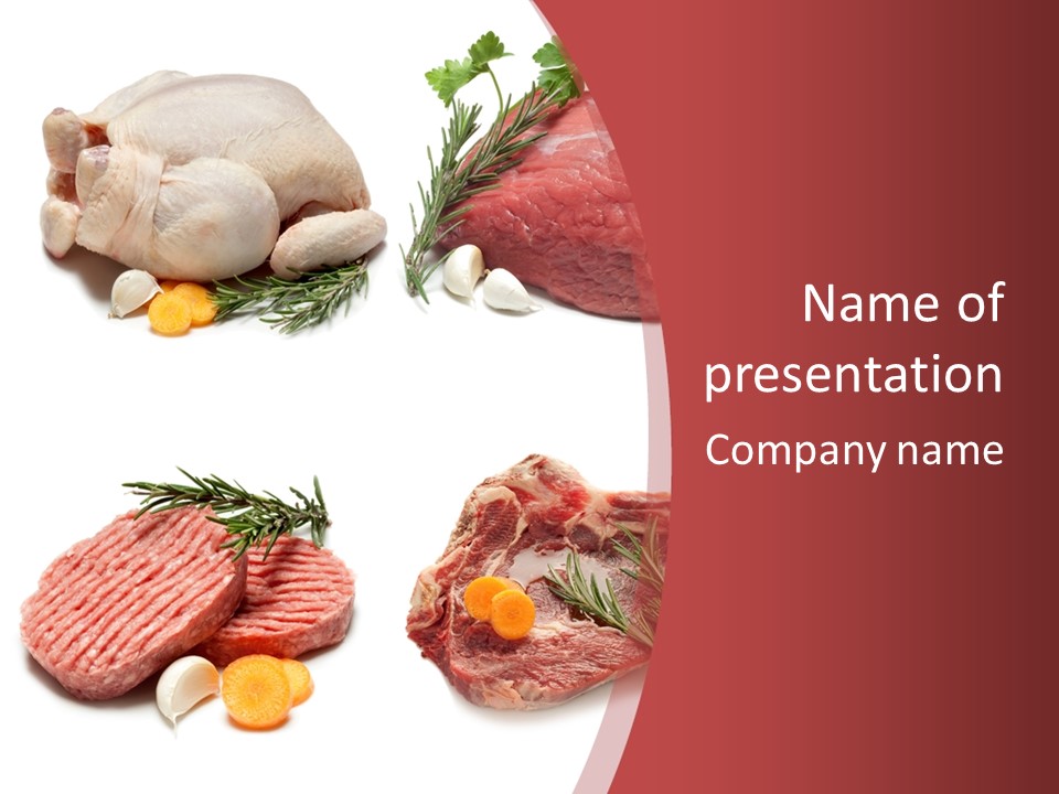 Meat PowerPoint Template