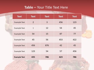 Meat PowerPoint Template