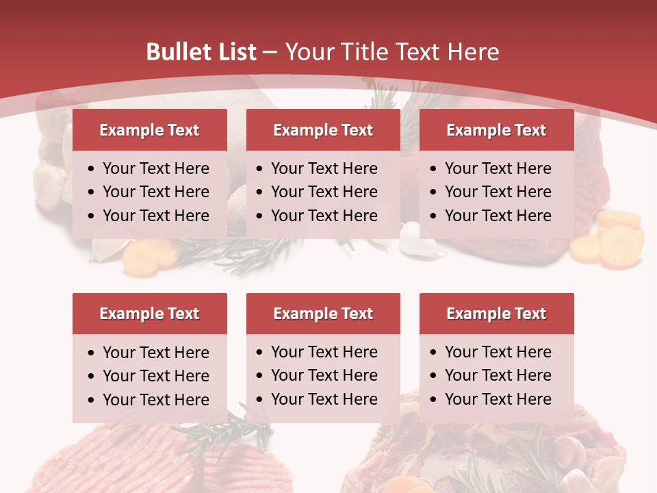 Meat PowerPoint Template