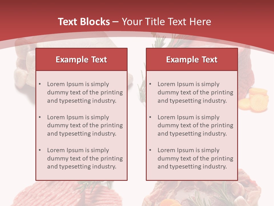 Meat PowerPoint Template