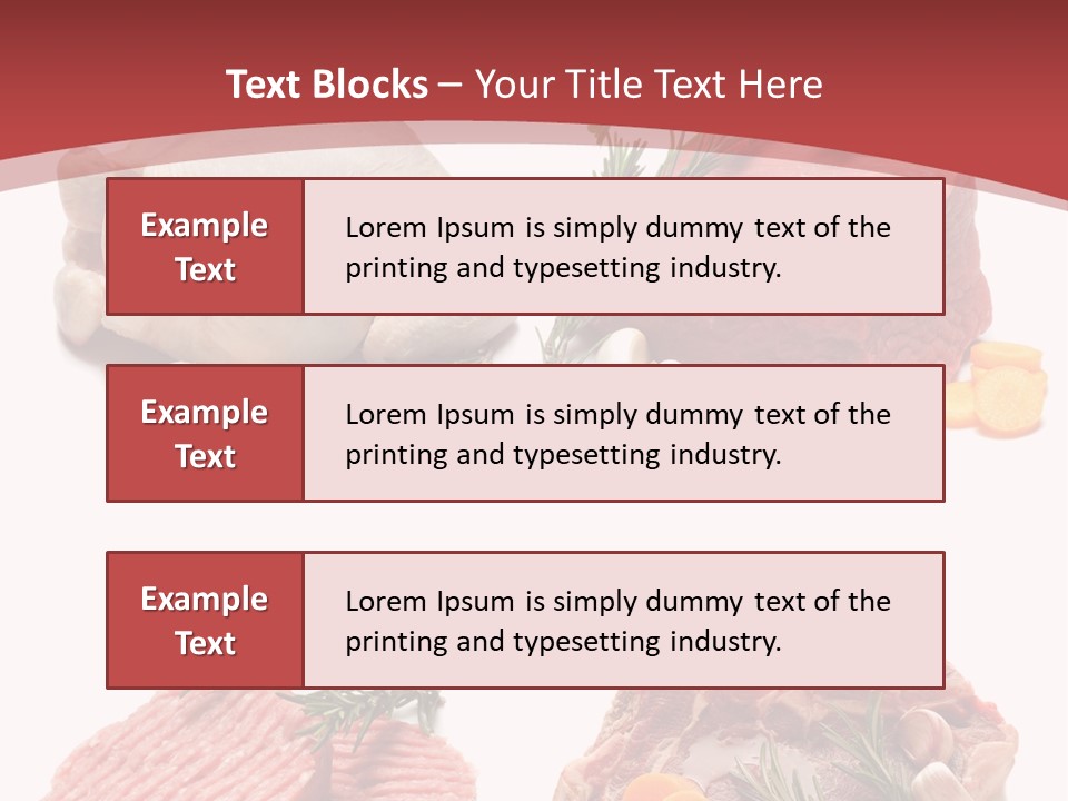 Meat PowerPoint Template