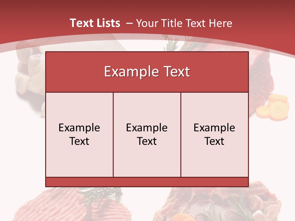 Meat PowerPoint Template