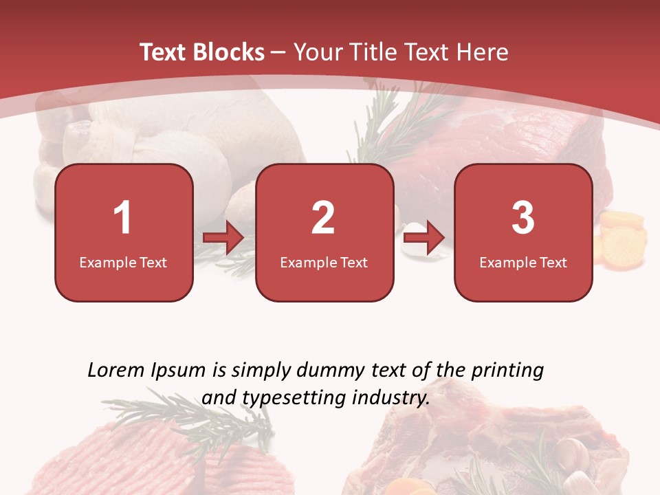 Meat PowerPoint Template