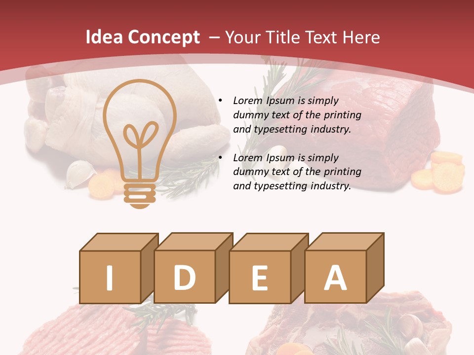 Meat PowerPoint Template