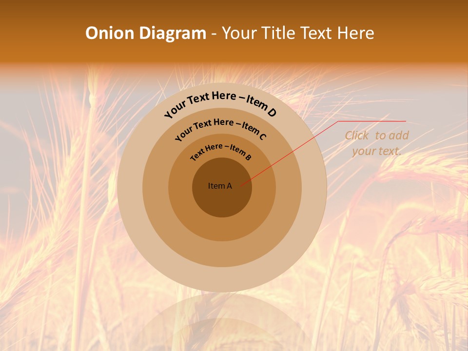 Golden Wheat PowerPoint Template