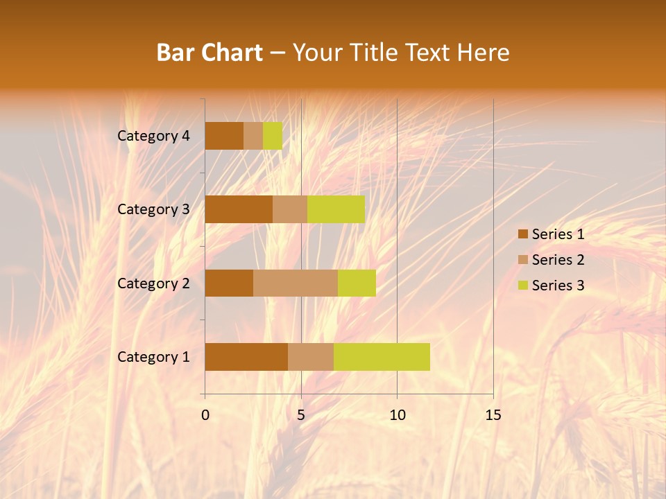 Golden Wheat PowerPoint Template