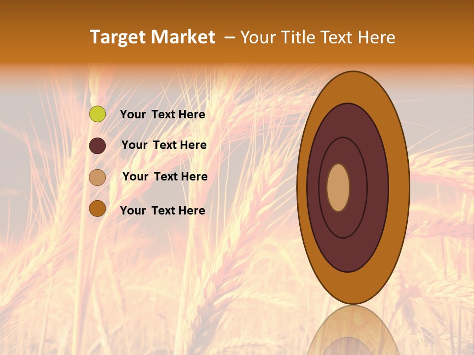 Golden Wheat PowerPoint Template